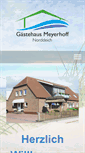 Mobile Screenshot of gaestehaus-meyerhoff.de